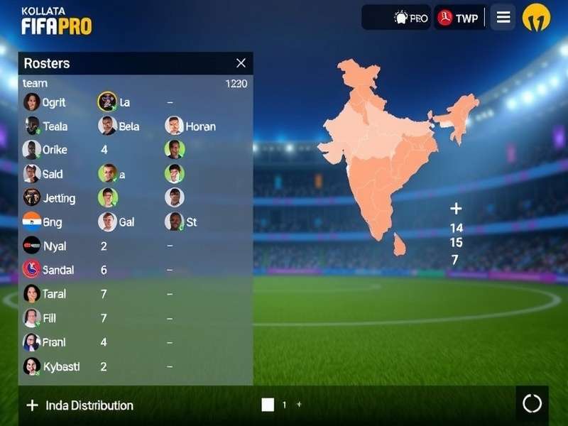 Kolkata Knights FIFA Pro Game Screenshot